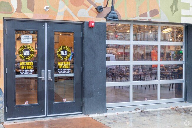 West Social Tap & Table in Wright-Dunbar is a food hall featuring a roundup of global cuisine.