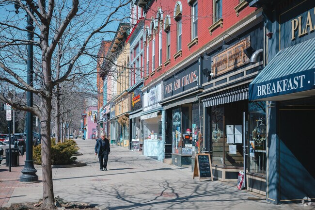 Some of the architecture in downtown Warren remains the same as it was when it was established in 1800.