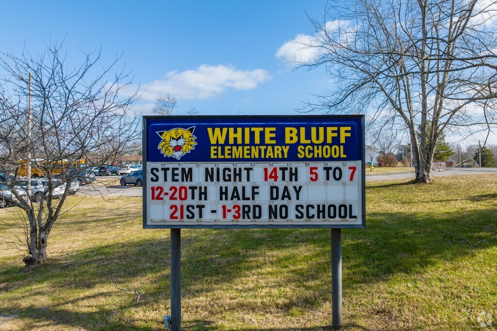 White Bluff Elementary School is home to the Wildcats.