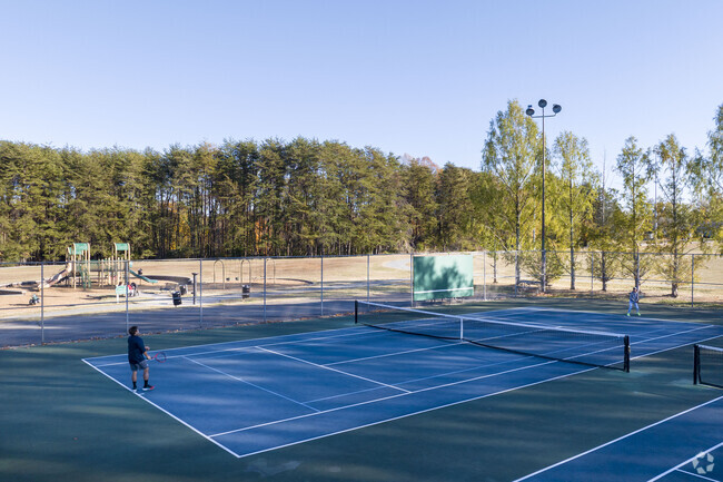 Play Tennis  with some of the best at Parkland Park in Hootstown.