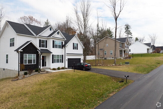 A new colonial build in Wilton.
