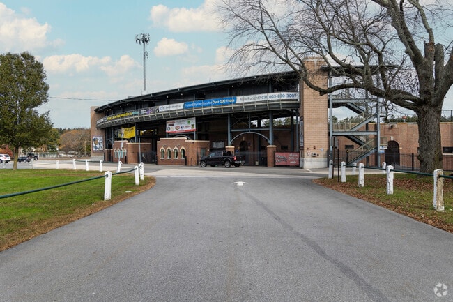 Holman Stadium seats 2,800 people and is home to the Nashua Dodgers baseball team.