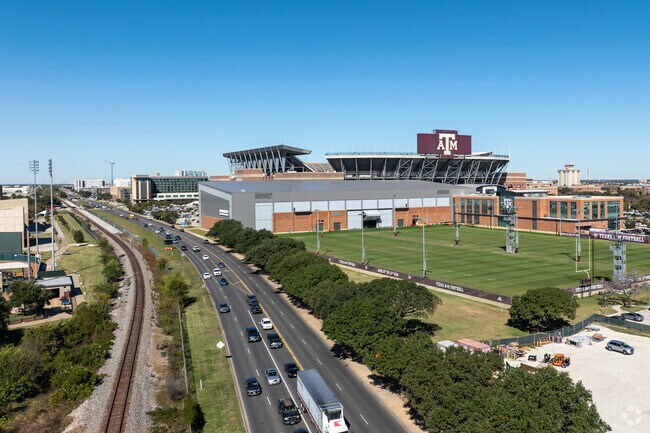 College Station is home to 71,000 Texas A&M students.