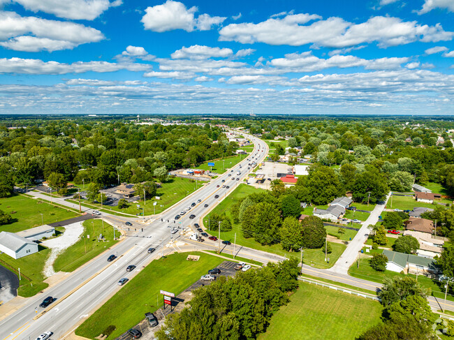 US Highway 60 runs north east to south west through Republic.