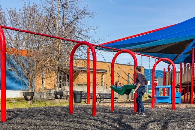 Coleman Park is the closest park in Woodbine to feature a large playground and communi
