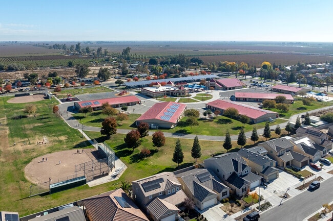 The campus of Goldenrod Elementary School in Kerman.