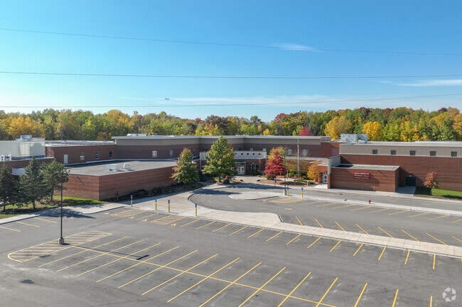 Friendly Hills Middle School has ample parking.