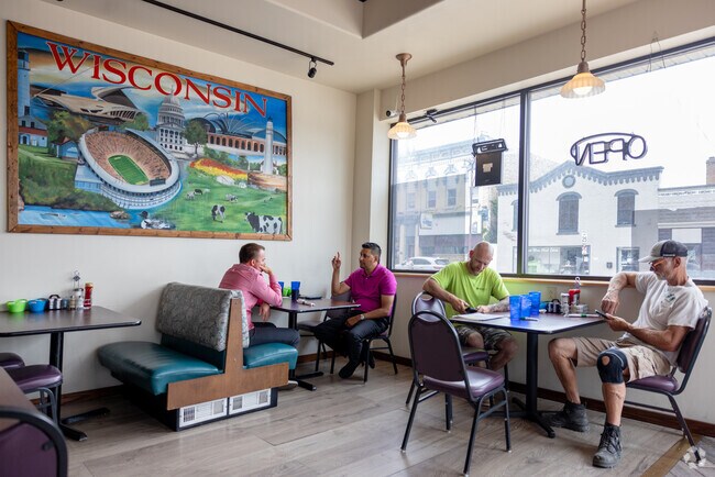 Enjoy lunch at Mateo’s Café and Restaurant just as you enter the downtown area.