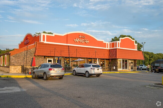 Los Amigos is a popular Mexican restaurant close the Burke Acres neighborhood.
