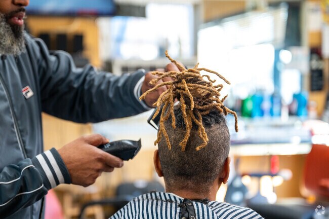 Joe's Barbershop is a local neighborhood hang out in Cottage City.