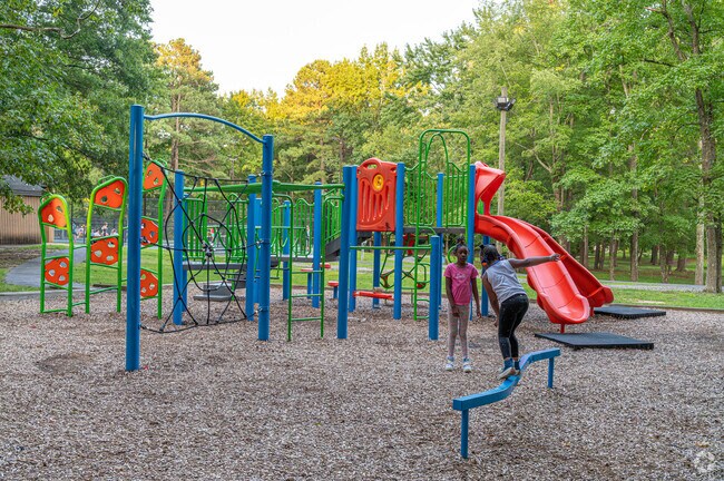 Afternoons are fun at the Hidden Creek Park & Recreation Center playground near Fairfield.