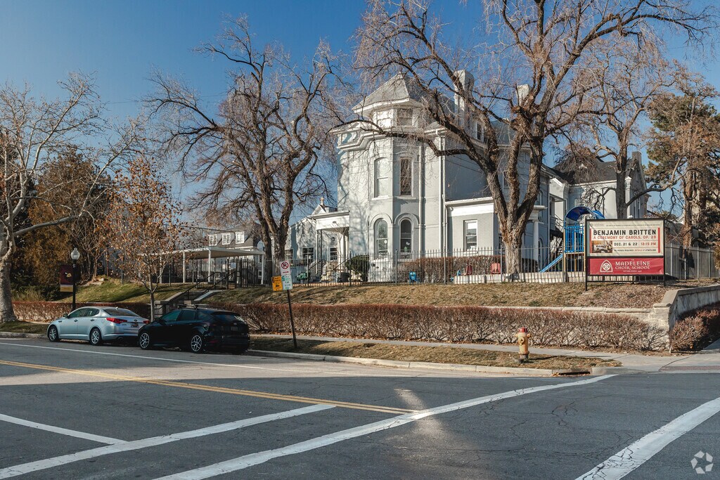 The Madeleine Choir School is located in a historical building.