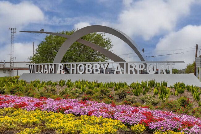 The William P. Hobby Airport is right in the middle of the Greater Hobby Neighborhood.