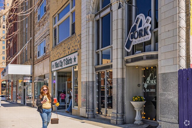 Cork on Saginaw local favorite with Grand Traverse diners for it's eclectic atmosphere.