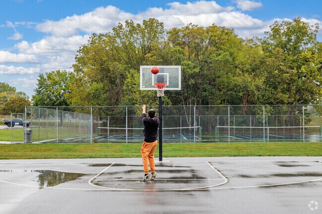 Work on 3 pointers at Ditto Farms Regional Park.