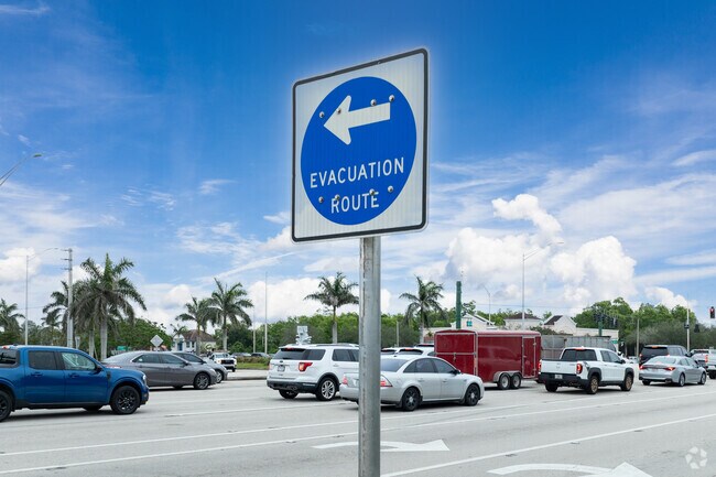 Collier Blvd is the Hurricane Evacuation route off US-41.