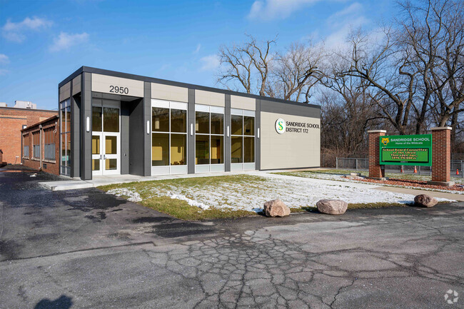 Educational opportunities abound at Sandridge Elementary School in Lynwood, IL.