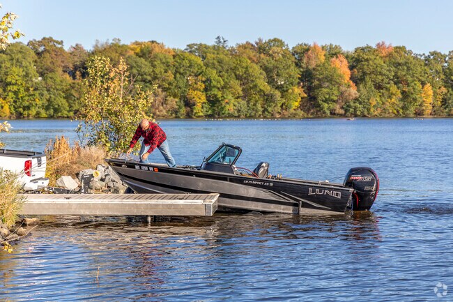 Pull up or push out with your boat at DC Everest County Park.