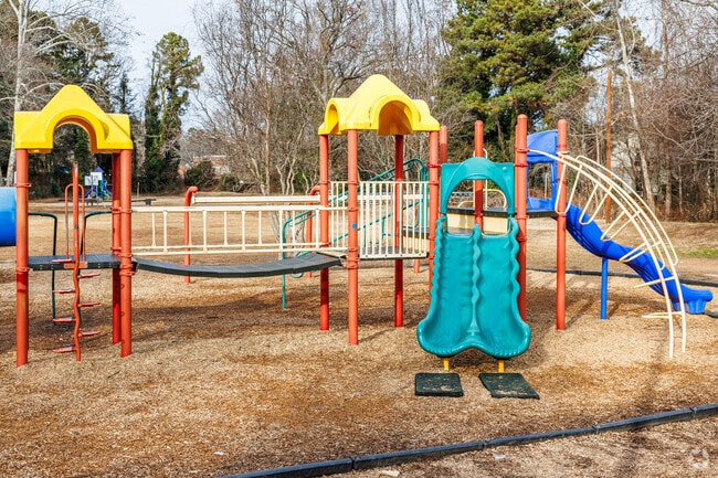 Brunson Elementary has a vibrant playground for its students.