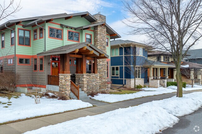 From Prairie-Style to Craftsman Middleton Hills has very unique style single family homes.