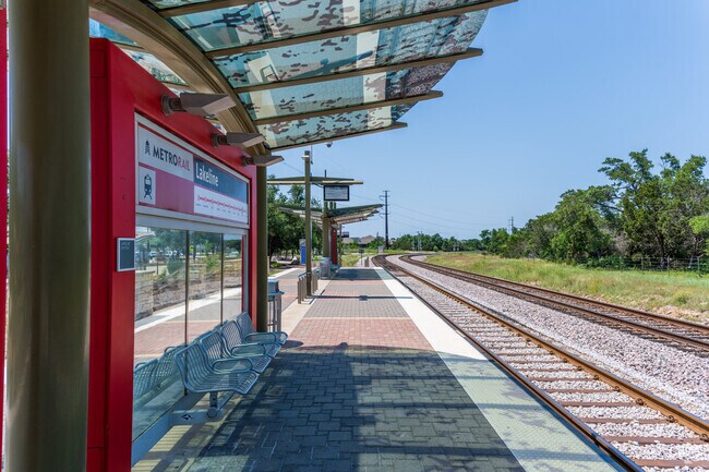 CapMetro Rail connects Cedar Park to major Austin destinations.