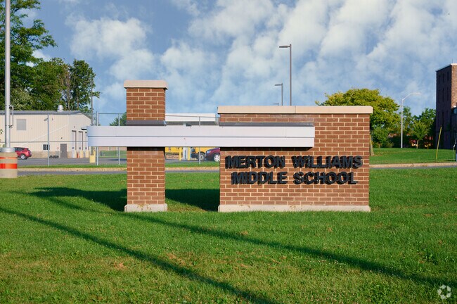 Merton Williams Middle School is an above average, public school located in Hilton, NY and has 641 students in grades 7-8 with a student-teacher ratio of 10 to 1.