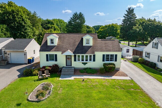 Most structures date to the 1950s, with Cape Cods being a popular style.