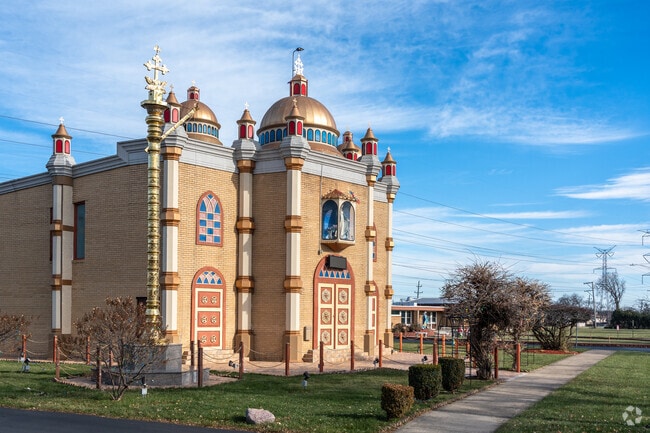 Courtland Park is home to several church congregations including St. Mary's Knanaya Church.