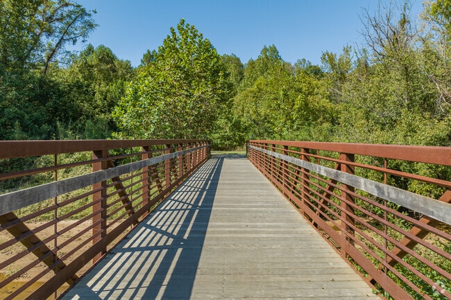 Enjoy a walk or run on the nearby greenway from Foxhall.