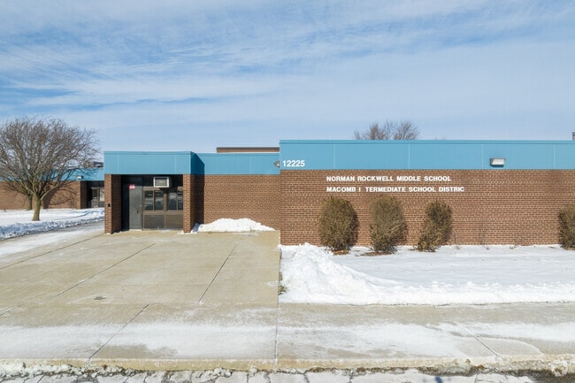 Rockwell Middle School in Warren, Michigan.