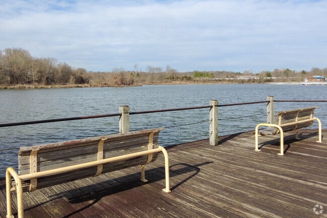 Take in Lake Artemesia's views down at the Indian Creek Trail in Berwyn Heights, Maryland.