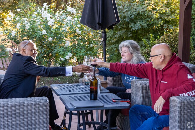 Residents of North Lodi love gathering to celebrate at Oak Farm Vineyards.