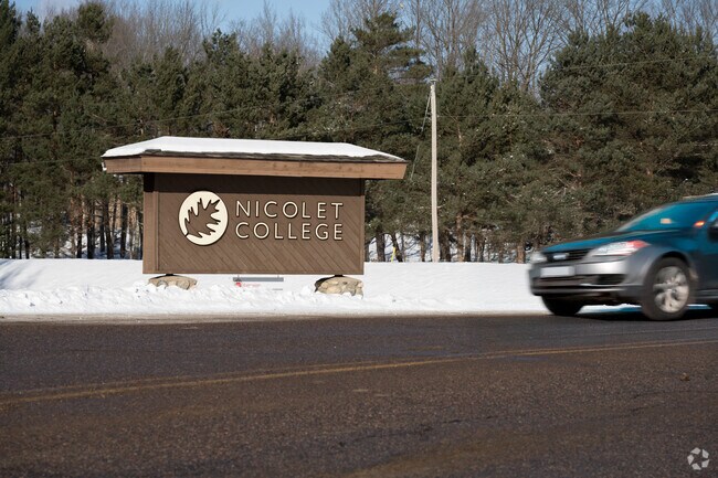 Nicolet College, a public community college in Rhinelander offers one and two-year degrees.