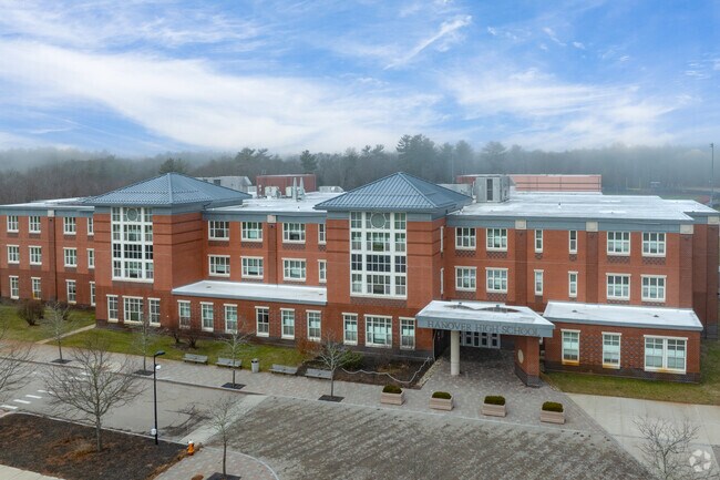 Hanover High School in Hanover was graded an A- in academics from Niche.