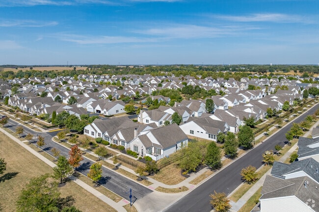 Condominiums and patio homes are available in the Tuttle West neighborhood.