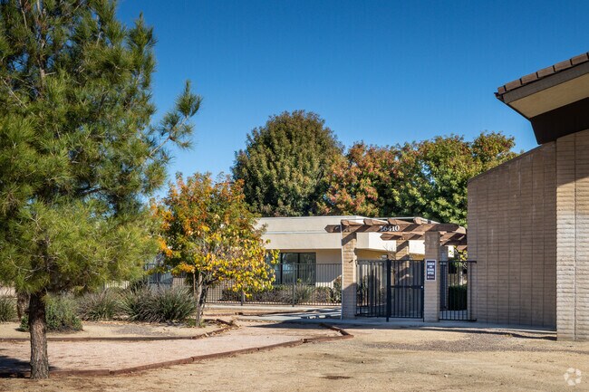 St. John's Lutheran in Hemet features draught-friendly landscaping.