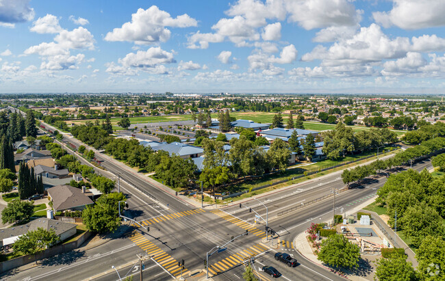 Turlock Junior High in Turlock, Ca sits on several acres.