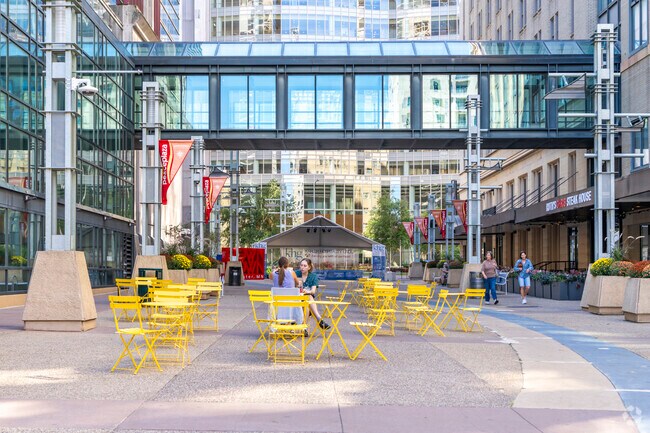 The Skyways in Downtown Rochester help locals navigate around the city easier during winter.