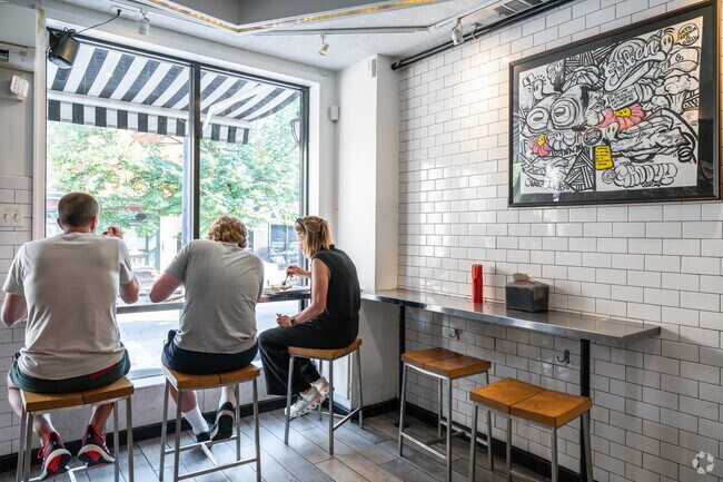 Enjoy a bite to eat from Ekiben in Patterson Place.