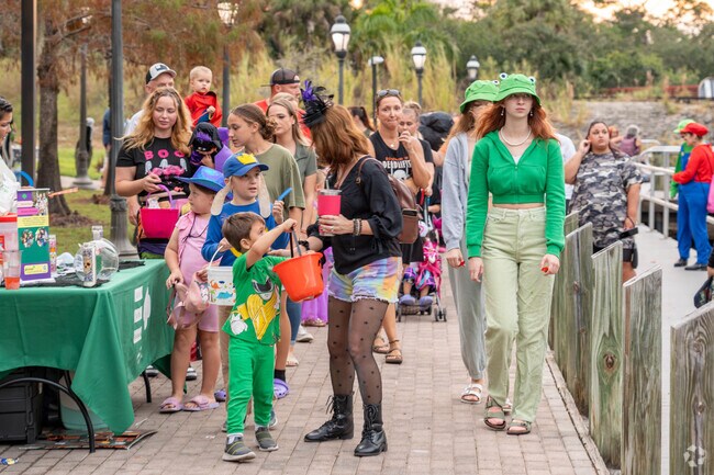 Halloween in the Park is a well-attended event held annually near Camden Lakes.