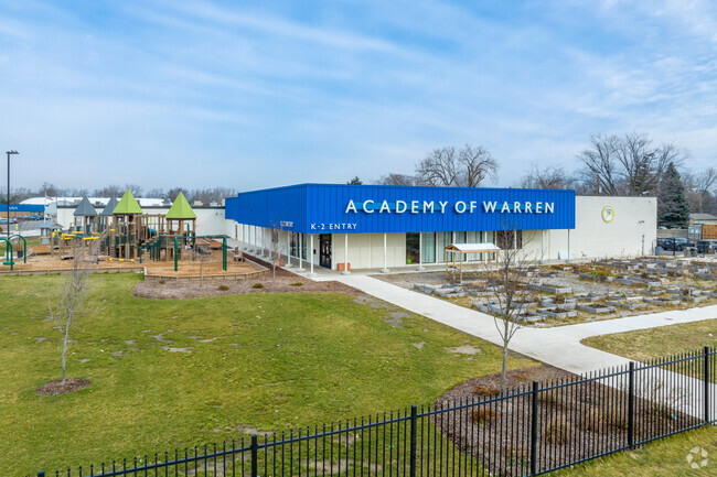 Academy of Warren entrance.