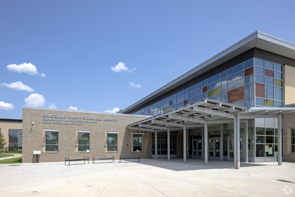 Graceland Park/O'donnel Heights Elementary School building in Graceland Park.