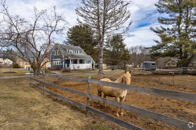 Horse farms can be found throughout the Berwick neighborhood.