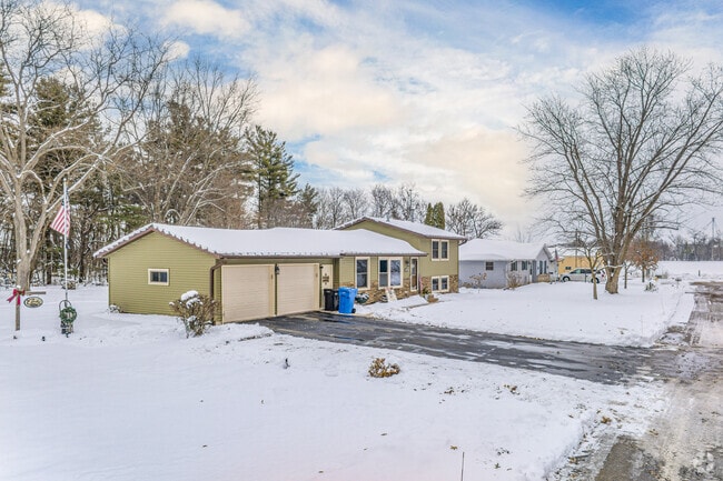 Brodhead features split-level and ranch homes, some with two-car indoor garages.