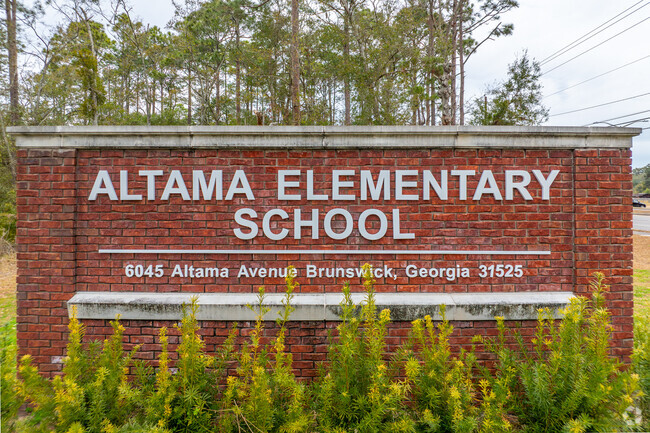Altama Elementary School serves young students in the heart of Country Club Estates.