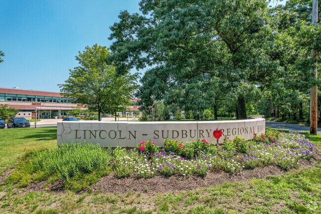 Students of Sudbury attend Lincoln-Sudbury Regional High School.