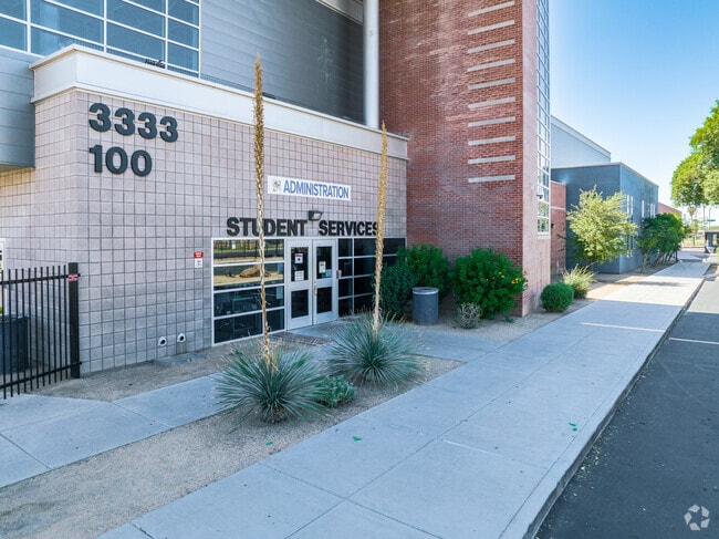 Carl Hayden High School is located off West Roosevelt St.