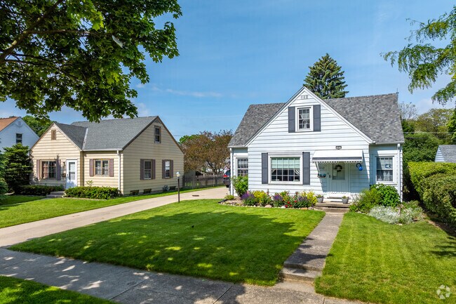 A classic Cape Cod home in Nash Park, Milwaukee.