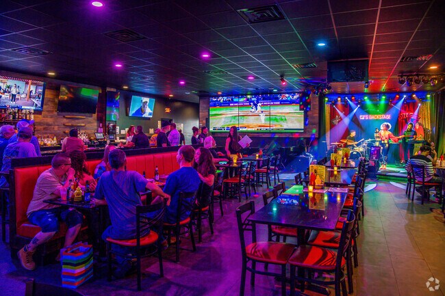 If you enjoy the night life then make sure to stop in to CJ's Backstage for a drink.