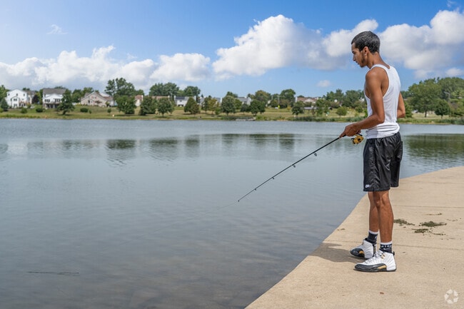 Fishing at White Oak Park is a resident favorite.